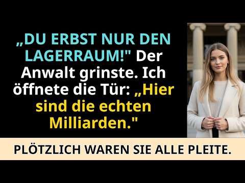 Bei der Testamentsverlesung ließen sie mir nichts – außer dem Geheimnis ihres Vermögens