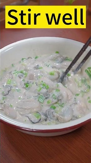 Crispy and Tender Oyster Omelette