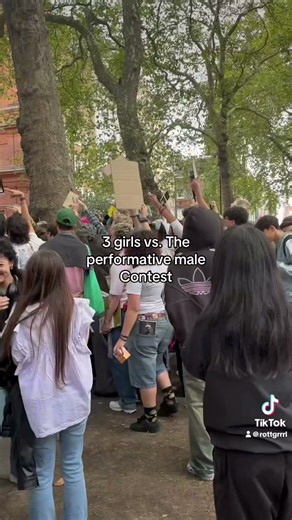 Performative male contest in london #vlog