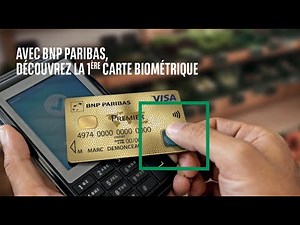 La 1er carte biométrique par BNP Paribas