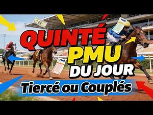 💥 PMU Quinté: Winning Combinations for Tiercé or Couplés 100%