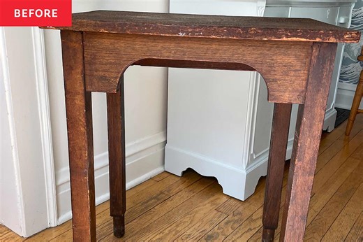 See This $10 Thrifted Table’s Adorable, One-of-a-Kind Makeover