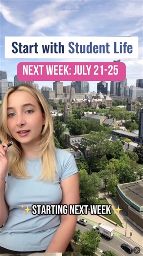 Hey, incoming #UofT students! 📣 Here’s Eliza with your weekly checklist for July 21-25 to help you set yourself up for success before arriving to campus in September 📝 ✅ For more events, resources, services, programs and to-do tasks, head to the Start with Student Life orientation website 🔗 start.studentlife.utoronto.ca #UofTStudentLife #UofTBackToSchool | University of Toronto Student Life