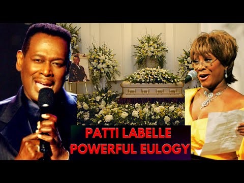 Luther Vandross Funeral Bestfriend Patti LaBelle Unforgettable POWERFUL EULOGY SHE CRIED; Mary Ida