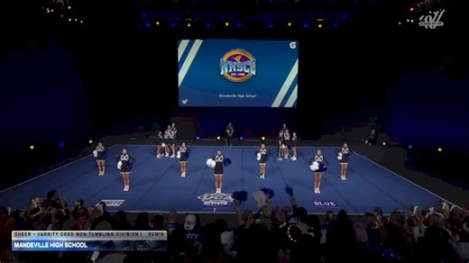 Mandeville High School [2026 Cheer - Varsity Coed Non Tumbling Division I Semis] 2026 UCA National High School Cheerleading Championship DI