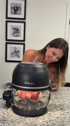 Rotisserie Chicken in an Air Fryer? Yes.