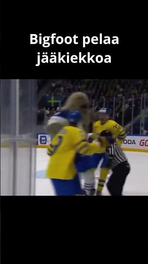 Bigfoot pelaa Jääkiekkoa #ai #suomi #humor #sora2