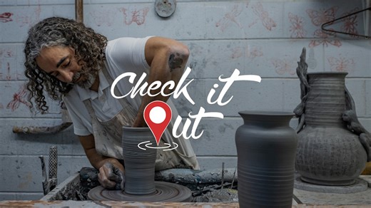 📍🏺 In this episode of Check It Out we're visiting one of Hot Springs, Arkansas' cultural landmarks, Dryden Pottery! Located at 341 Whittington Avenue, Dryden Pottery has been a staple in Hot Springs' colorful art scene for more than 75 years. Our journey begins in the showroom, where you'll find handcrafted items like ornate dining plates, elegant vases, colorful bowls, and detailed figurines. Zack Dryden, a third generation potter, continues the family legacy of his grandfather, James Dryden,