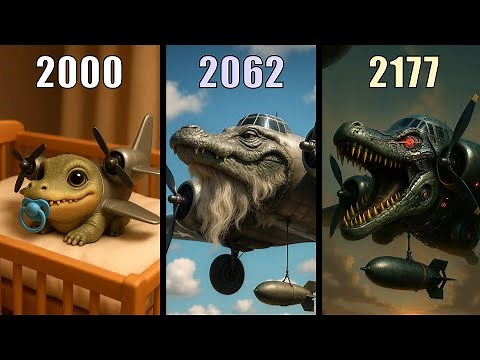 Evolution of Bombardino Crocodilo