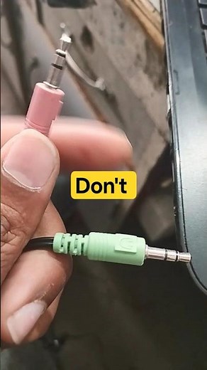 How to Insert Headphones in Laptop Speaker Jack in Windows11,10#macnitesh#2024