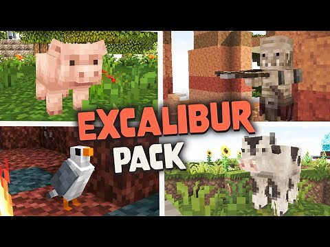 Excalibur 16x16 | Minecraft Texture Pack | Java Edition