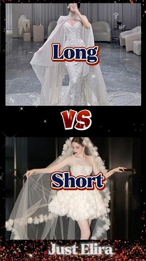 💬 Comment your favorite look: Short or Long?#Fashion #ShortVsLong #OutfitInspiration #StyleGuide