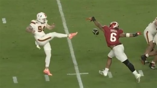 Indiana’s Jones jumps on blocked punt in end zone for massive TD