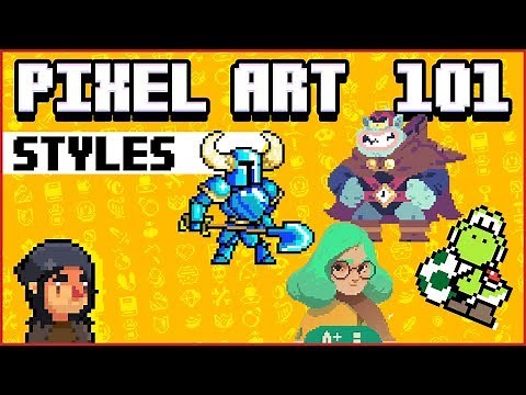 Pixelart 101 FREE College Course "Styles"