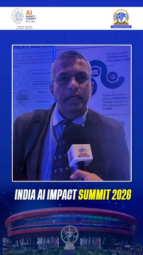 Mayur Akole from InfyStrat Software Services Limited says #IndiaAIImpactSummit marks a transformation from traditional modes of learning and solutions to new technological gateways. Talking to Akashvani News at the summit, Mr Akole notes that the platform is enabling exposure to advanced AI-driven solutions and fostering innovation across sectors. #IndiaAIImpactSummit2026 #AISummitAkashvani #AIImpactSummit | All India Radio News