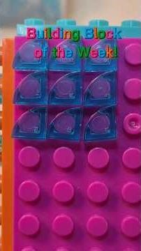 Part of the week!!! Tile, round 1x1 Quarter. How to use it in your #lego #buildingblocks creation.