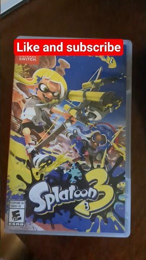 Splatoon 3 Box Review #splatoon3