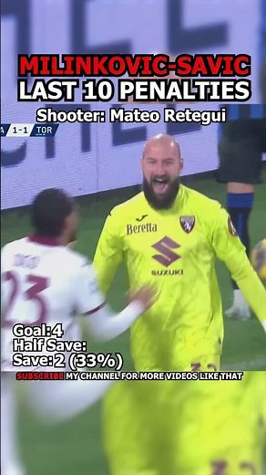 IS HE GOOD IN PENALTIES? Vanja Milinković-Savić last 10 penalties #football #soccer #footballedit