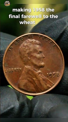 1958 Lincoln Wheat Penny – Last Year of the Wheat Reverse | Coin History & Value #coinage #uscoins
