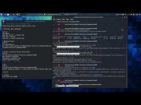 Mobile Security Framework (MobSF) Installation on Kali Linux