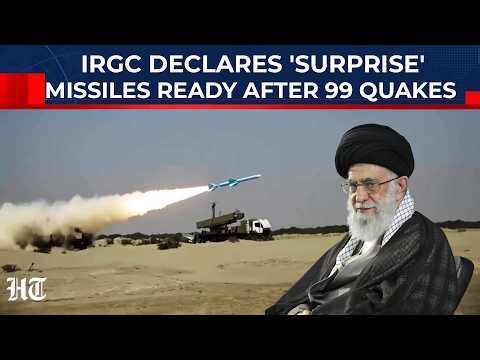 Iran's Hidden Missiles Ready For US? IRGC Hints At ‘Sophisticated’ Strike Weapons After 99 Tremors
