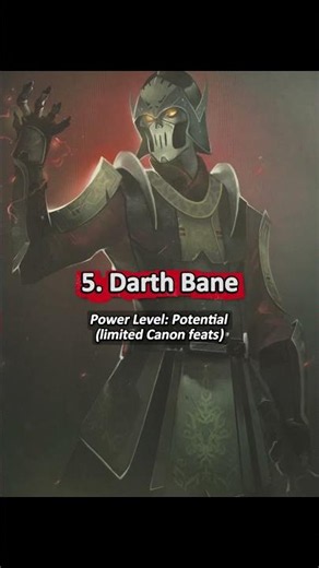 Top 7 Strongest Sith Lords in Star Wars Canon