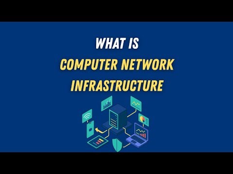 What is computer network infrastructure