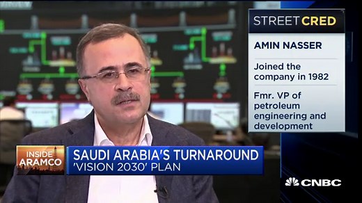 Saudi Aramco CEO: Saudi Arabia's 'Vision 2030' plan