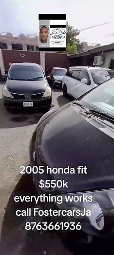 2005 honda fit $550k everything works call FostercarsJa 8763661936 #FostercarsJa #8763661936 #carsalejam #fypシ゚viral