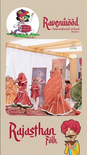 Rajasthani Folk Dance | Colors of Tradition | Annual Function
