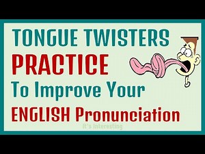 Practice Tongue Twisters in English 🤪 Tongue Twisters for kids | Tongue twister challenge