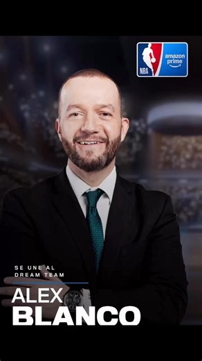 Estamos de vuelta para narrar básquetbol. “La NBA está en Amazon Prime” | Alex Blanco