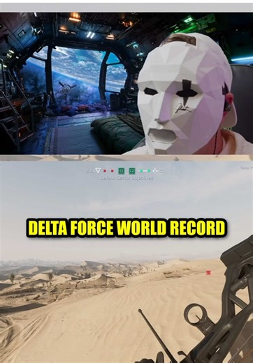 World Record Delta Force Compound Bow Longshot. @deltaforcegame #DeltaForceGame