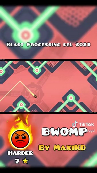Blast Processing del 2023 #gd #geometrydash