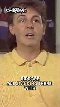 The proud dad moment when Paul McCartney cheered for his kids at a school play #shorts #thebeatles