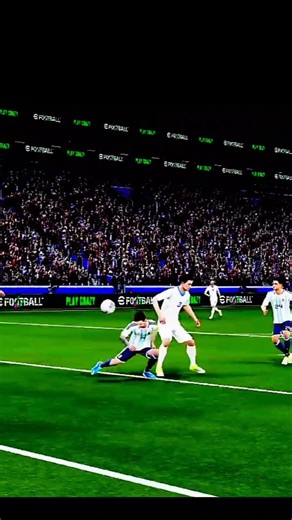 Messi Driving Header 💥⚽ #shorts #shortsfeed #efootball #sports #messi #gaming