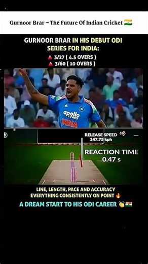 gournoor brar - Indian future bowler 🇮🇳☠️ #cricket #viral #shorts