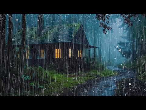 Rain Sounds for Sleeping – Deep Thunder & Heavy Rain for Peaceful Night Sleep, Relax, Meditation
