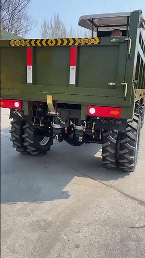 Rural 4WD Agricultural Vehicle | Powerful 4WD Tractor & Transport Machine #earthopstv #automobile