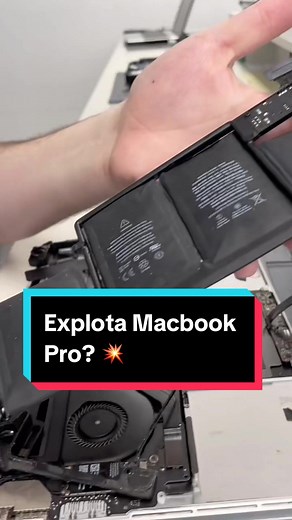 Batería hinchada en MacBook Pro: ¿Peligroso?