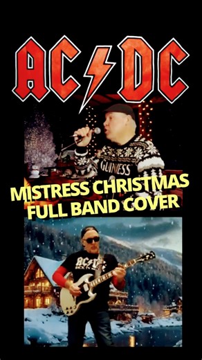 ACDC - Mistress Christmas #acdc Full Band Cover #christmas #angusyoung