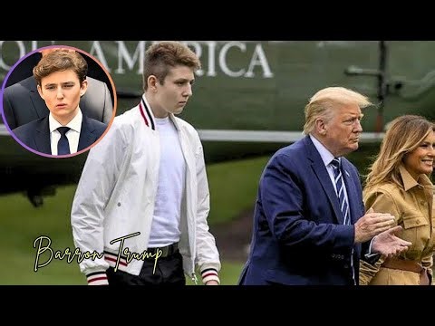 Barron Trump SPEAKS in Rare Election Night Footage