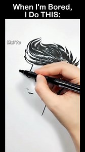 2.9M views · 19K reactions | Wait for it... #waitforit #twistending #funnyart #funnydrawing #meiyu #meiyuartofficial #artbymeiyu #funnyartist #funnydrawings #whenimbored #weirdart #weird #weirdartist | Mei Yu | Facebook