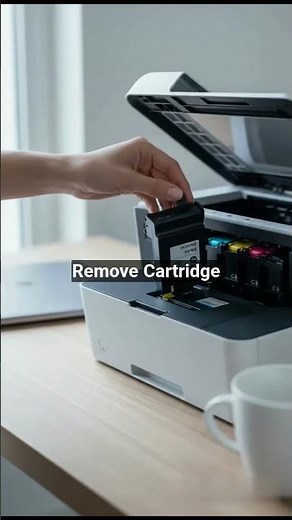 HP Printer Not Printing Black Ink? Quick Fix! #hpprinterfix #printerfix #tech #shorts