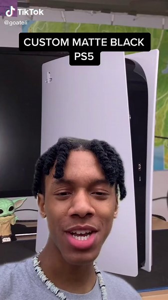 Custom Matte Black PS5 Spray Painting Tutorial