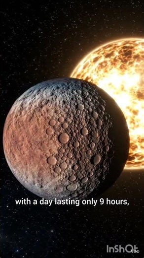 Ceres...a dwarf planet in the asteroid belt.