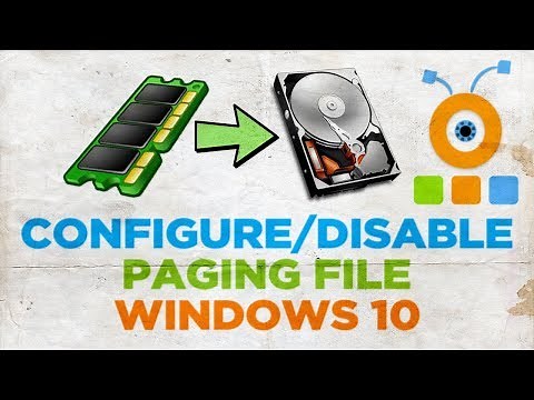 How to Configure or Disable Paging file in Windows 10