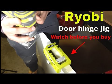 Ryobi door hinge jig- watch before you buy