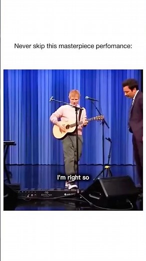 Never skip this masterpiece performance part 1 #musicvideo #viral #edsheeran
