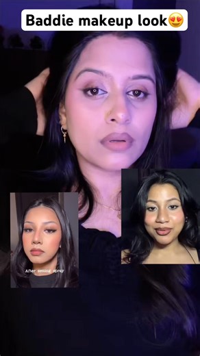 BADDEST BADDIE MAKEUP 🔥 Full Transformation 😈 Step-by-Step Tutorial#makeup#makeuptutorial#shorts